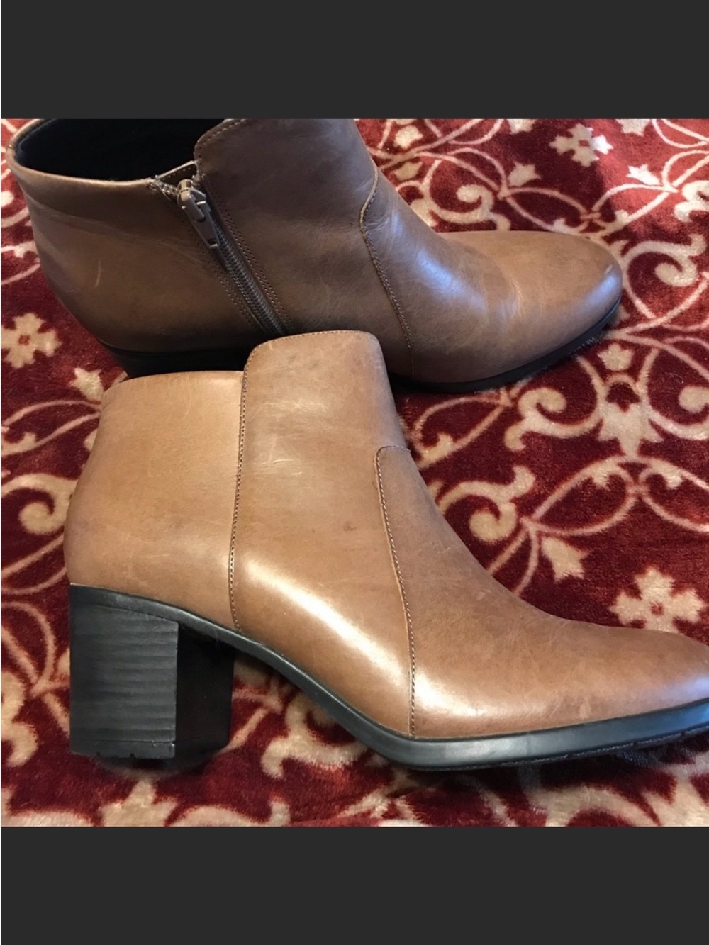 Easy Spirit Women's Brown Ankle Boots